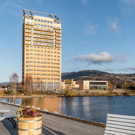 Mjos Tower Apartment - Lovely City View Ringsaker Exterior photo