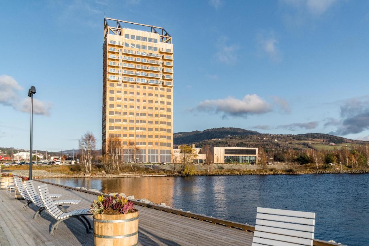 Mjos Tower Apartment - Lovely City View Ringsaker Exterior photo